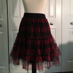 🔥🔥Vintage Grudge Tulle Skirt
